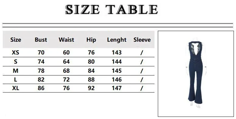 2024 Summer Sleeveless Zip-up High Waist Denim Jumpsuits Streetwear Vintage Women's Loving Heart Backless Tunics Jeans Overalls