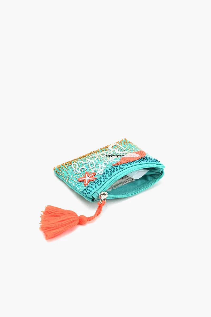 Beachy Coin Pouches