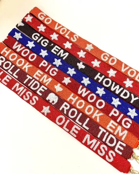 Beaded Gameday Strap *FINAL SALE*