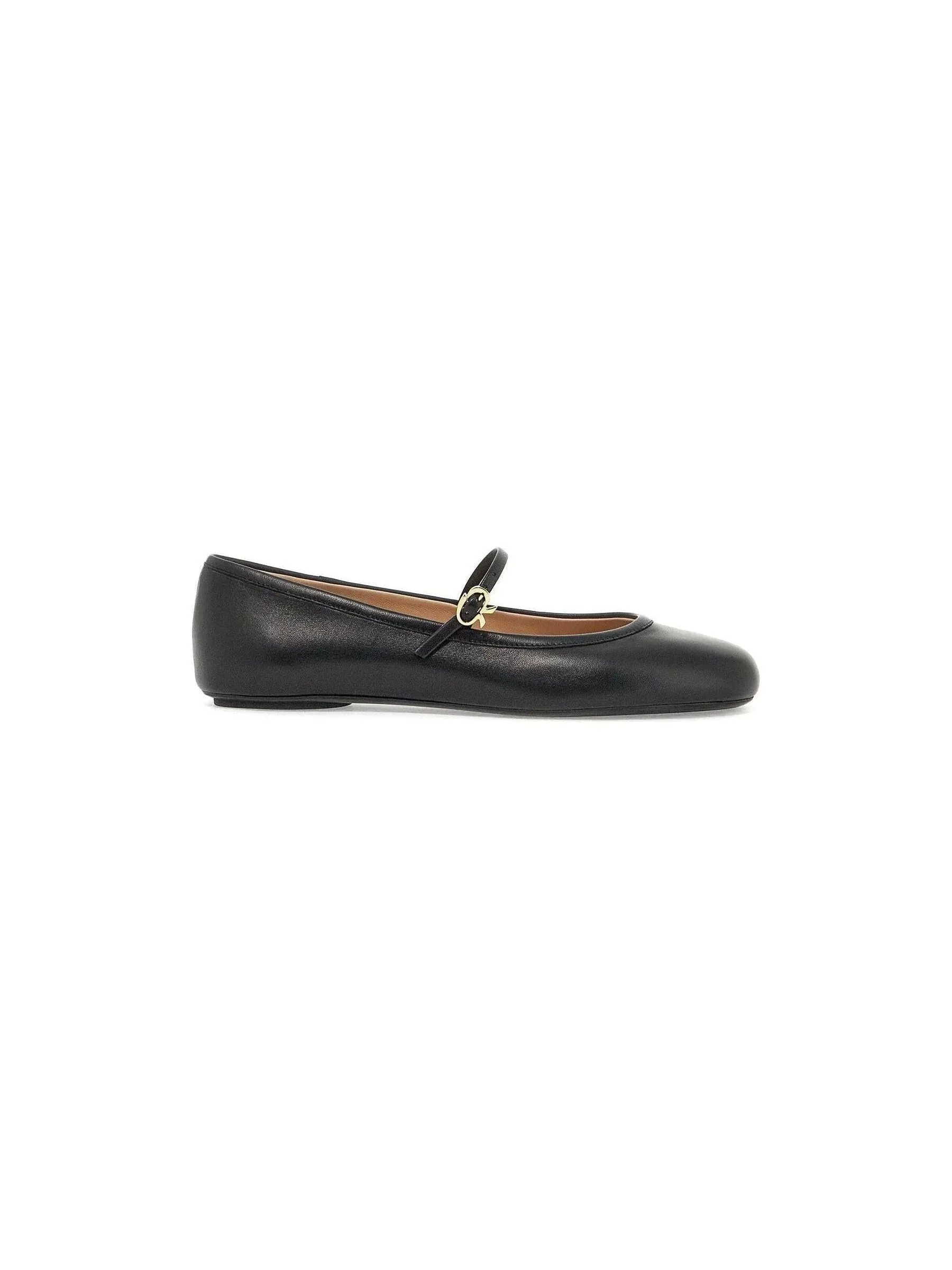 Carla Nappa Leather Ballerinas