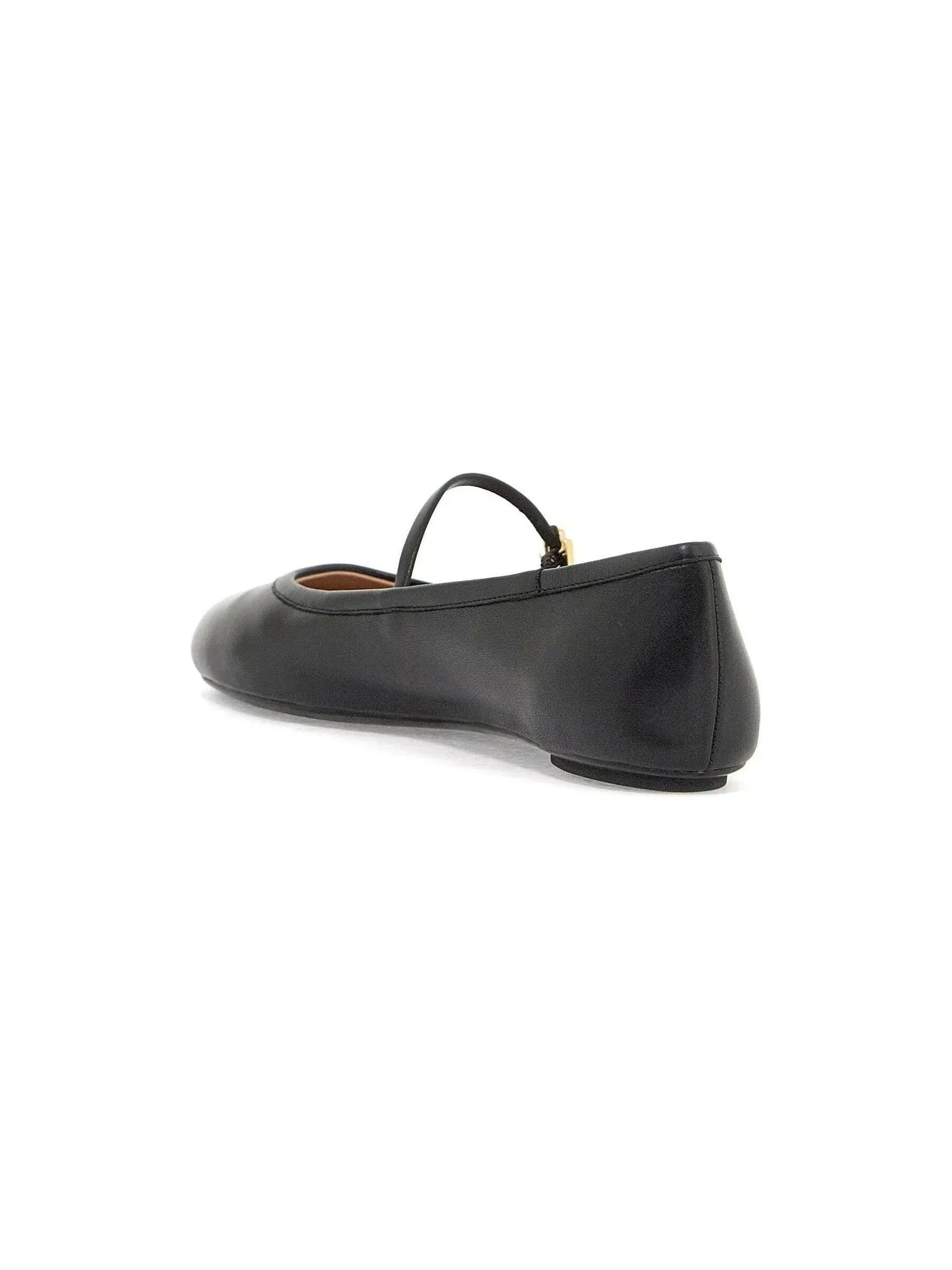 Carla Nappa Leather Ballerinas