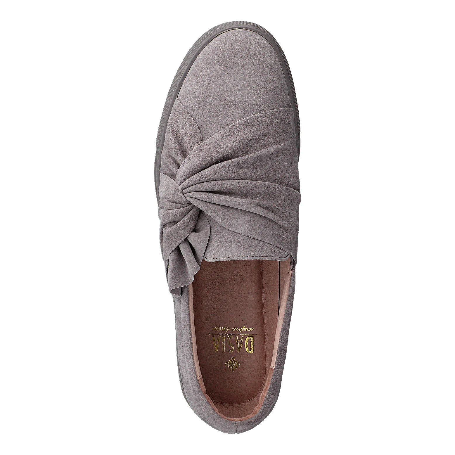 Daylily Slip-on Bow Grey/grey