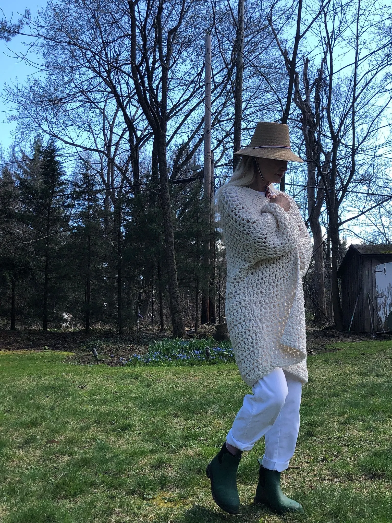 DIY Kit - Crochet Cardigan - Big Cotton