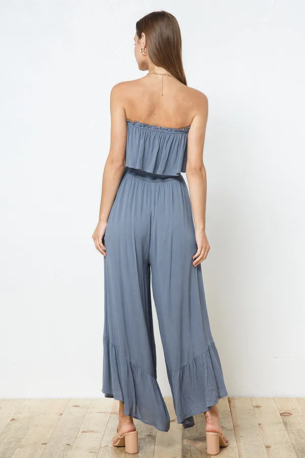 Emma Wide Leg Jumpsuit