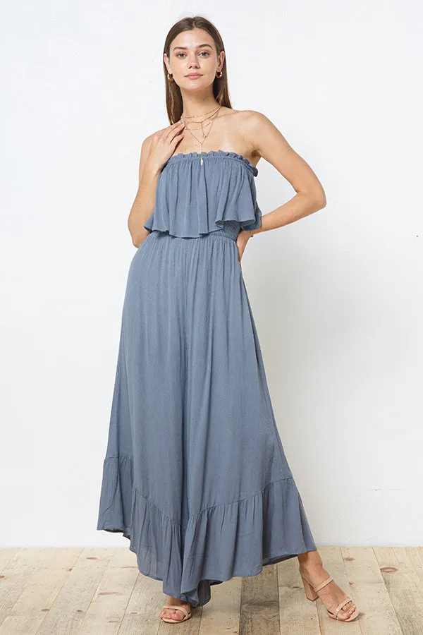 Emma Wide Leg Jumpsuit