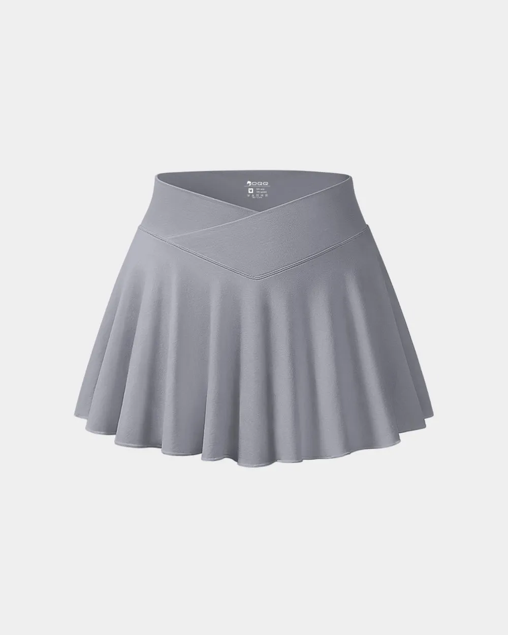 Flowy Sexy Basic Stretchy Cross Over Casual Skirts