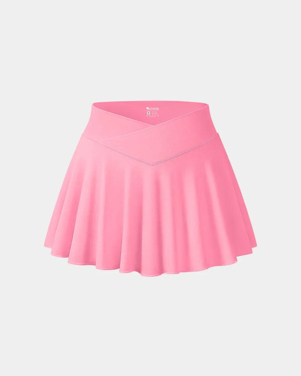 Flowy Sexy Basic Stretchy Cross Over Casual Skirts