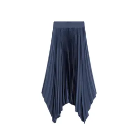 JOSEPH ADE KNIT WEAVE PLISSÉ SKIRT