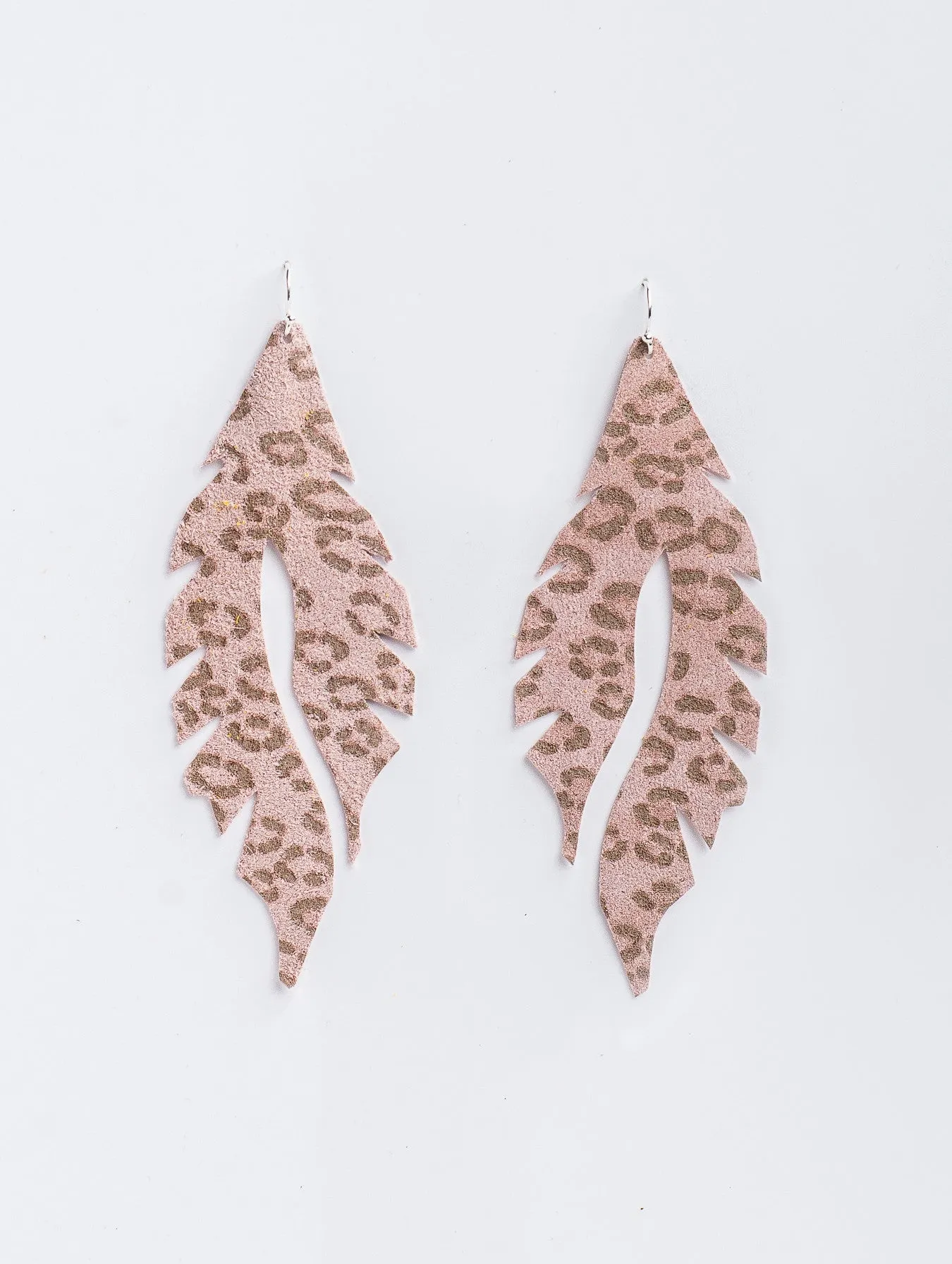 Leather Feather Minis: Pink Kitten