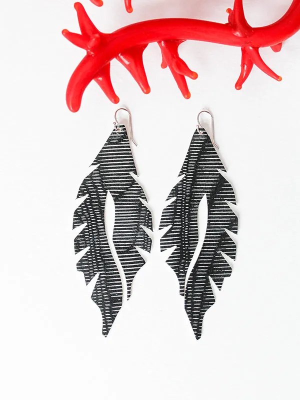 Leather Feather Minis: Static