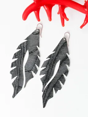 Leather Feather Minis: Static