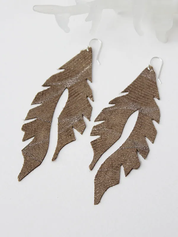 Leather Feather Minis: Tinsel