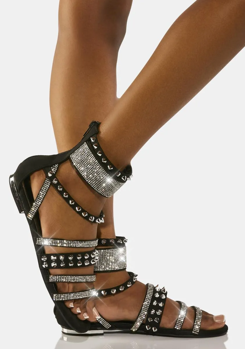 Making Me Crazy Gladiator Sandals