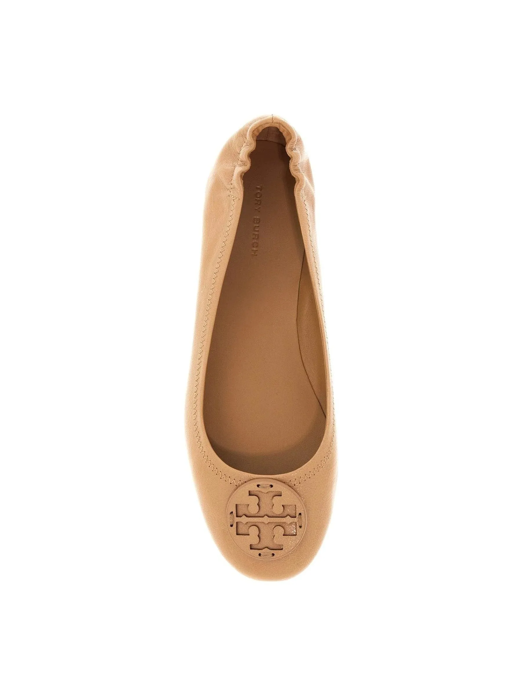 Minnie Ballet Flats in Suede