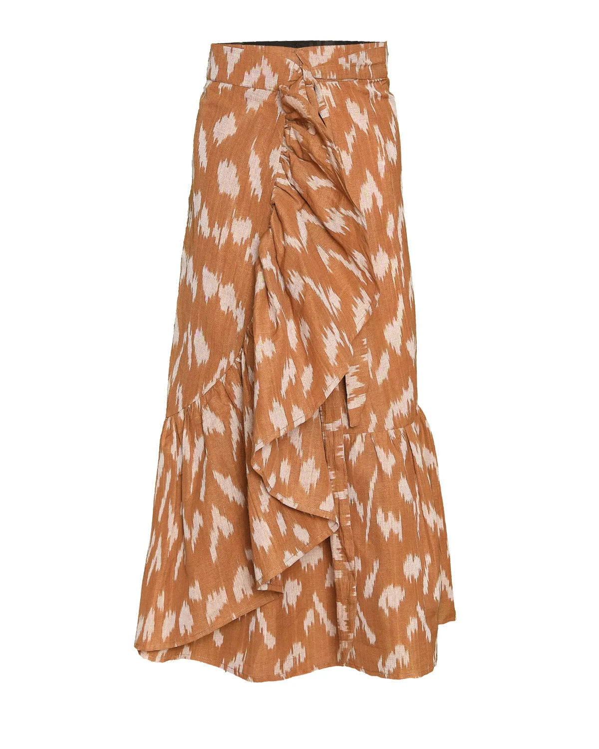 Parvi Skirt - Amy Print (Brown)