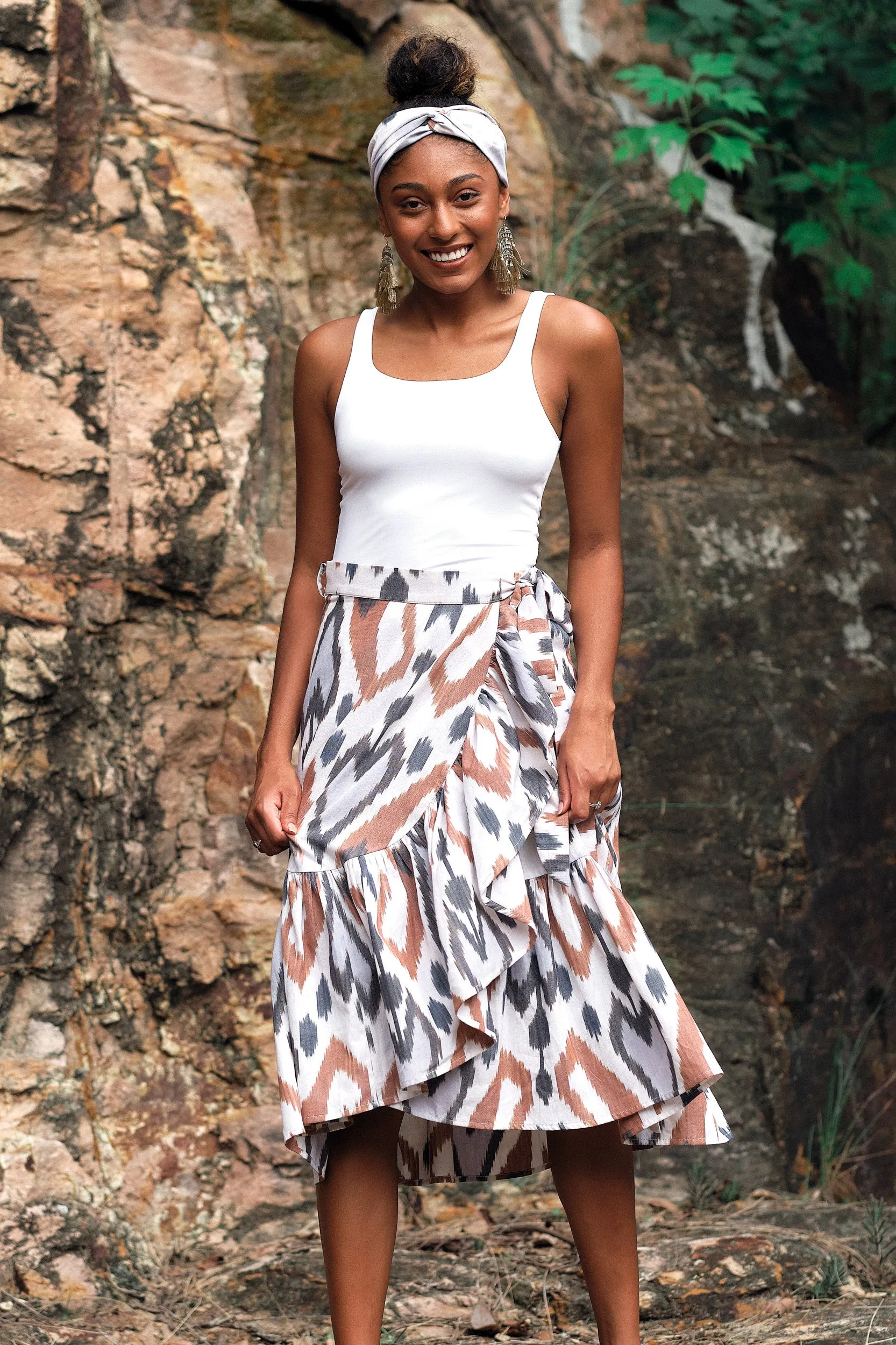 Parvi Skirt - Thi Print (Pattern)