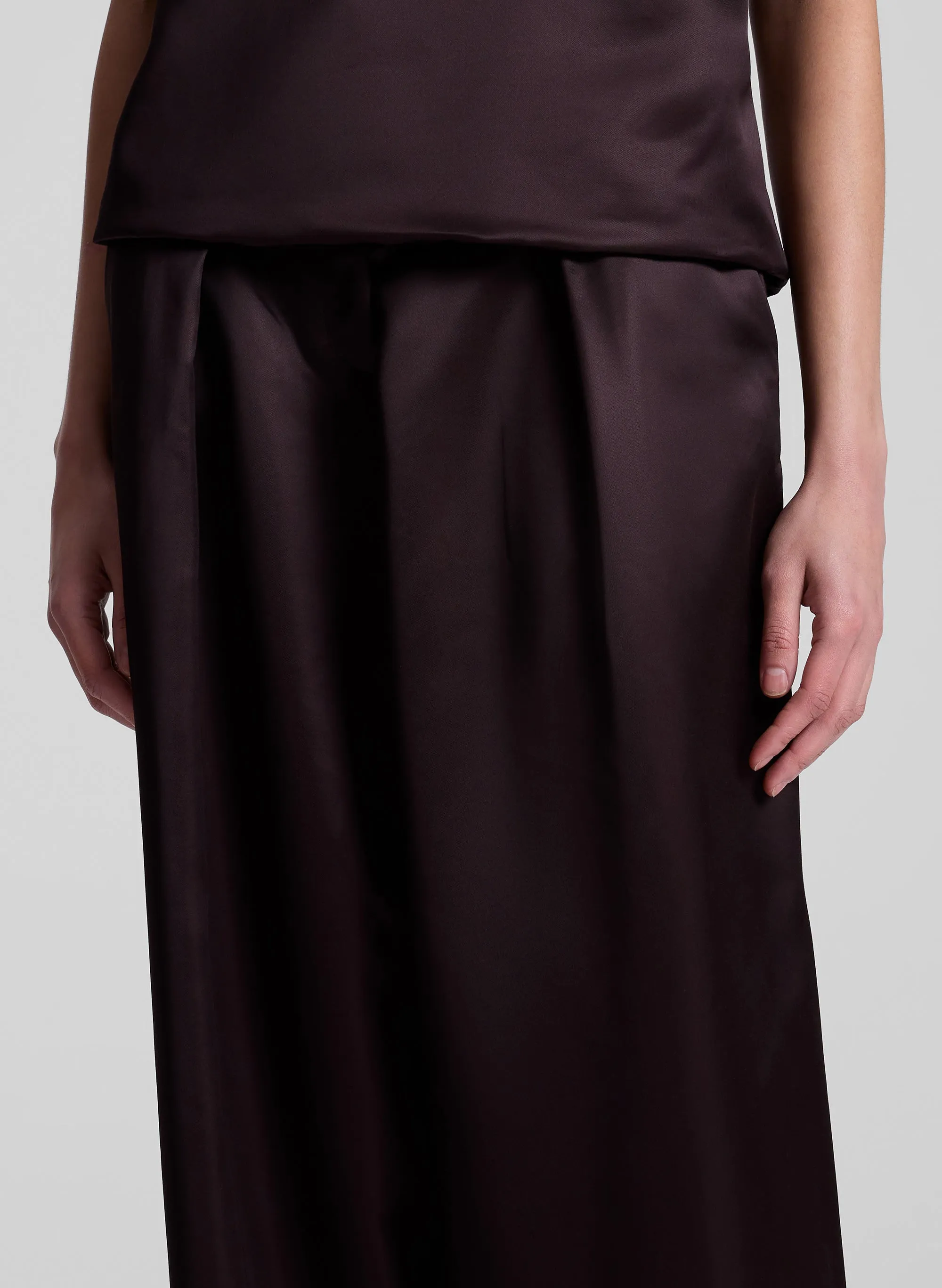 Ryder Satin Wide Leg Pant