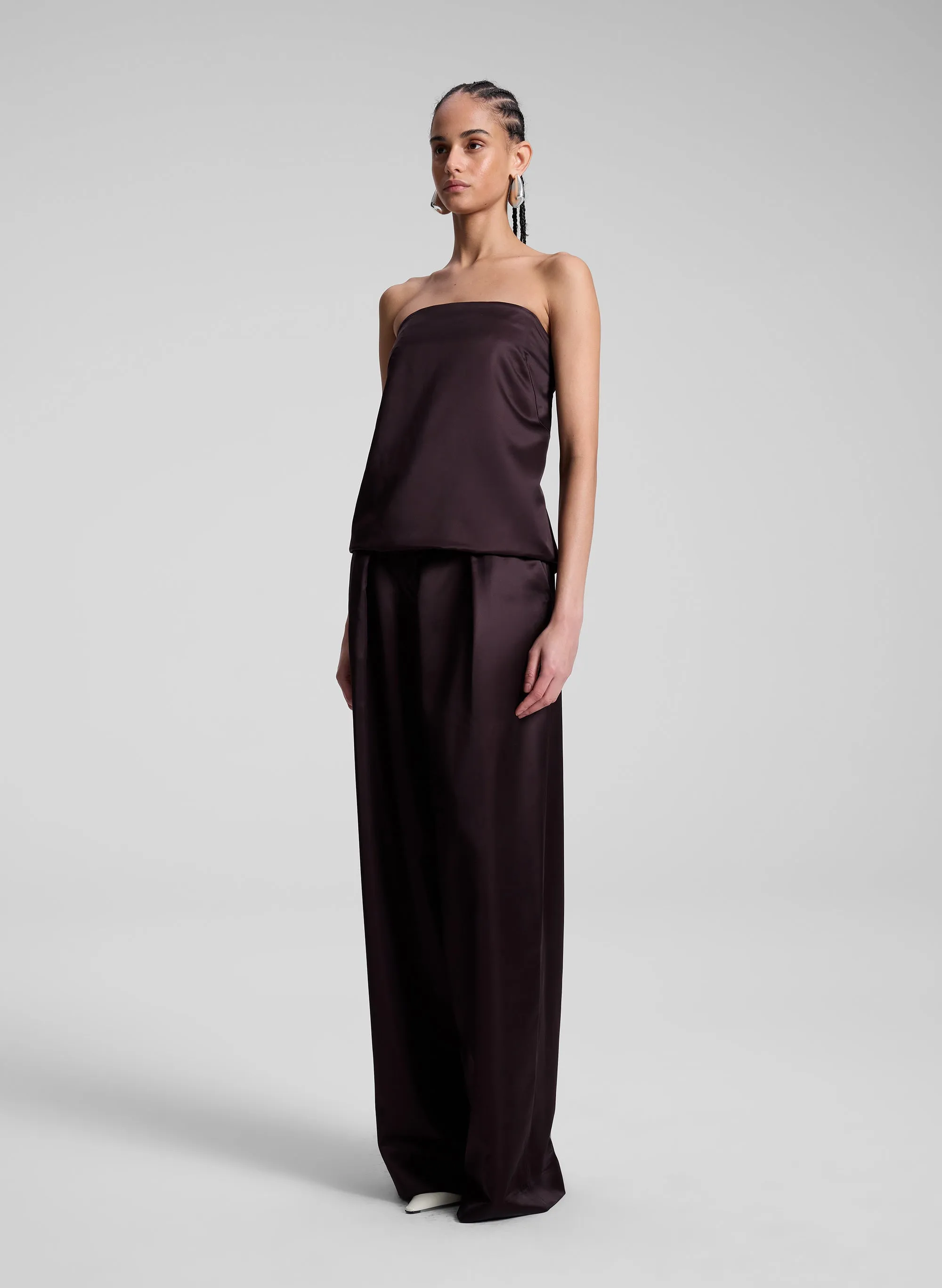 Ryder Satin Wide Leg Pant