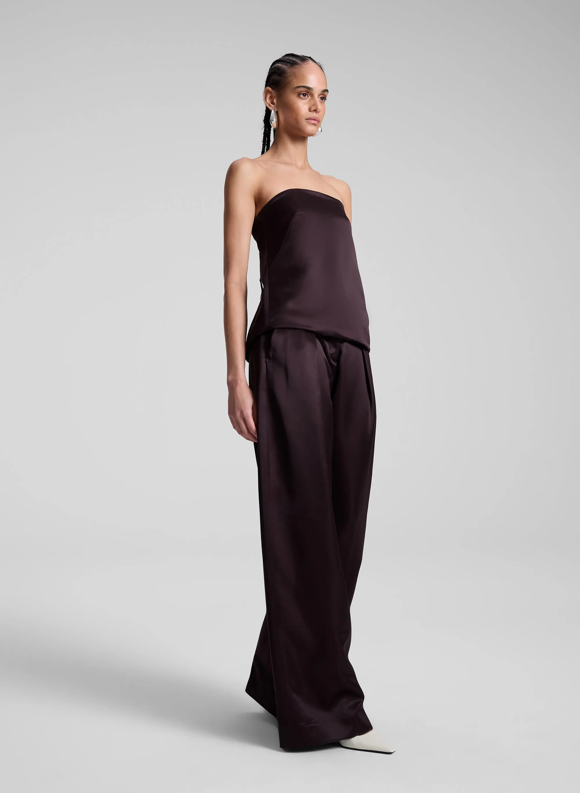 Ryder Satin Wide Leg Pant