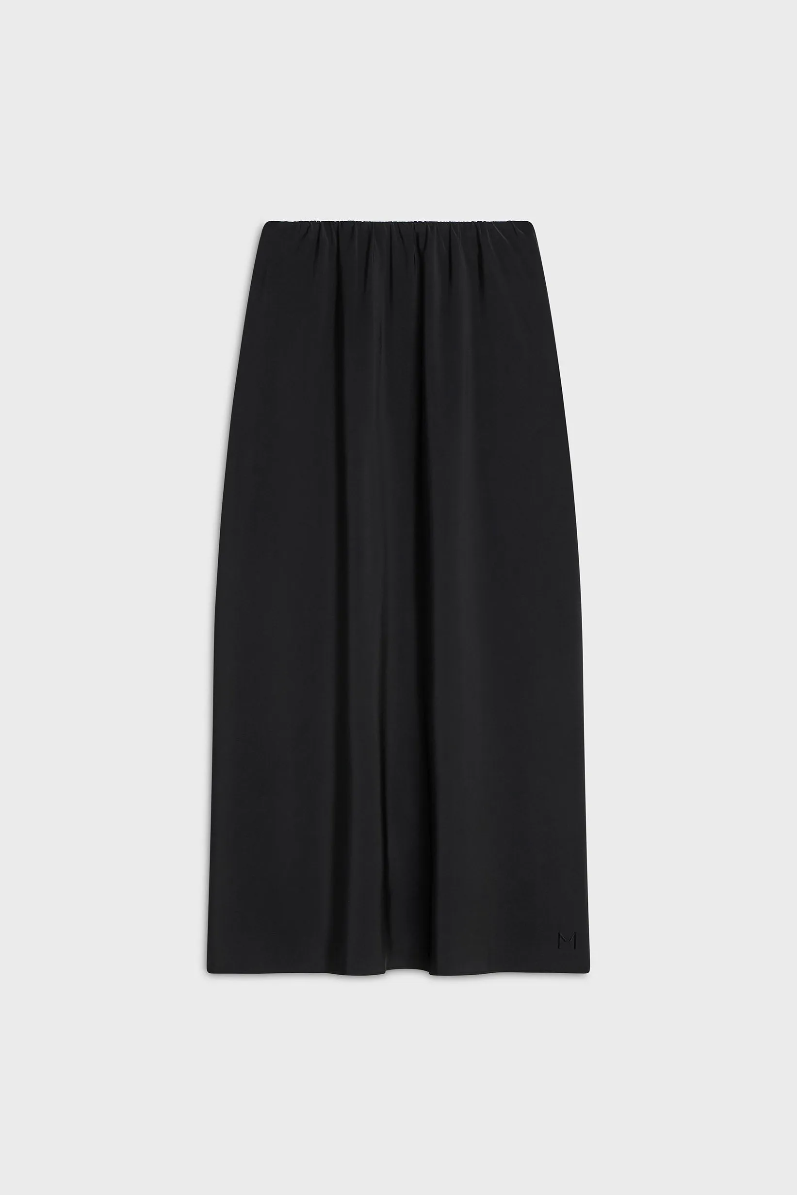 Satin Skirt | Soft Black