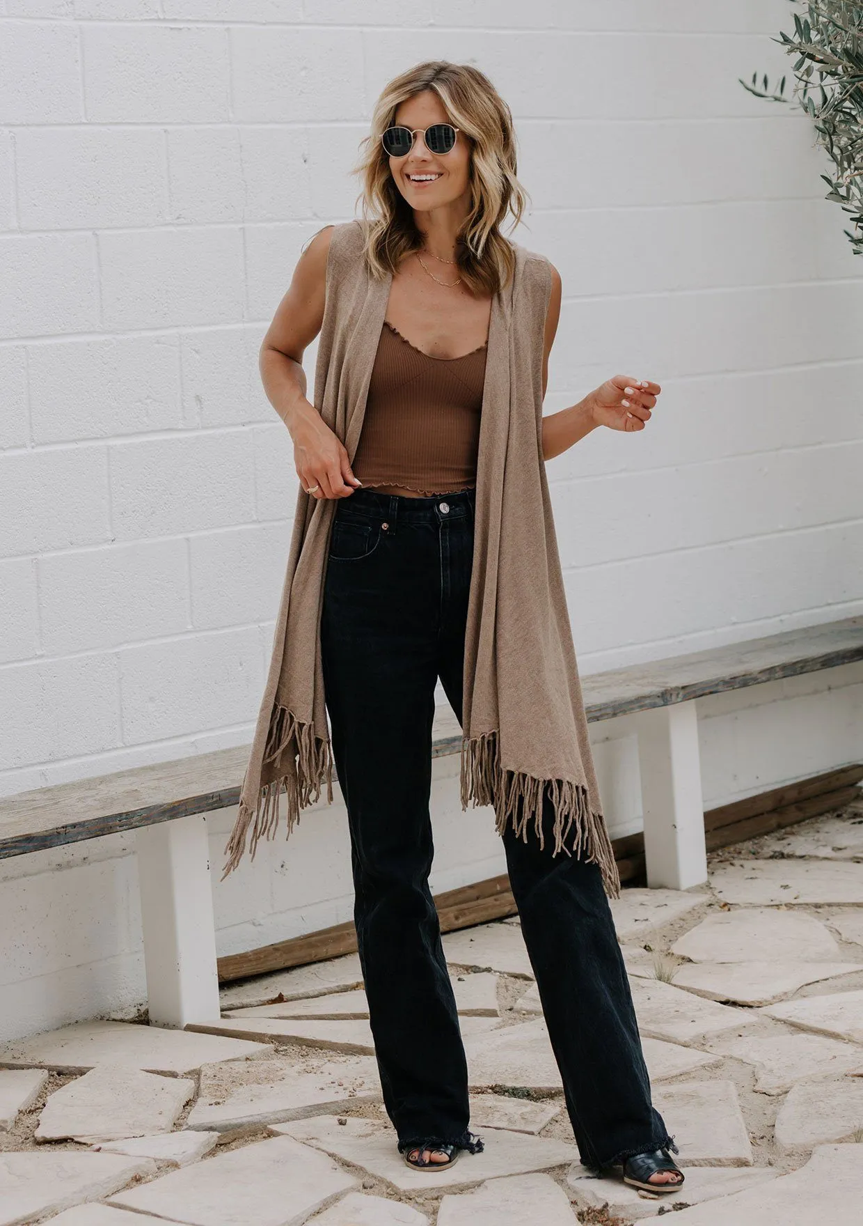 Take A Spin Fringe Vest