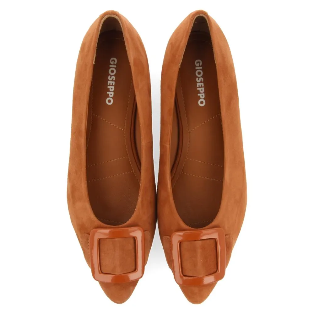 Tan super comfortable ballerinas