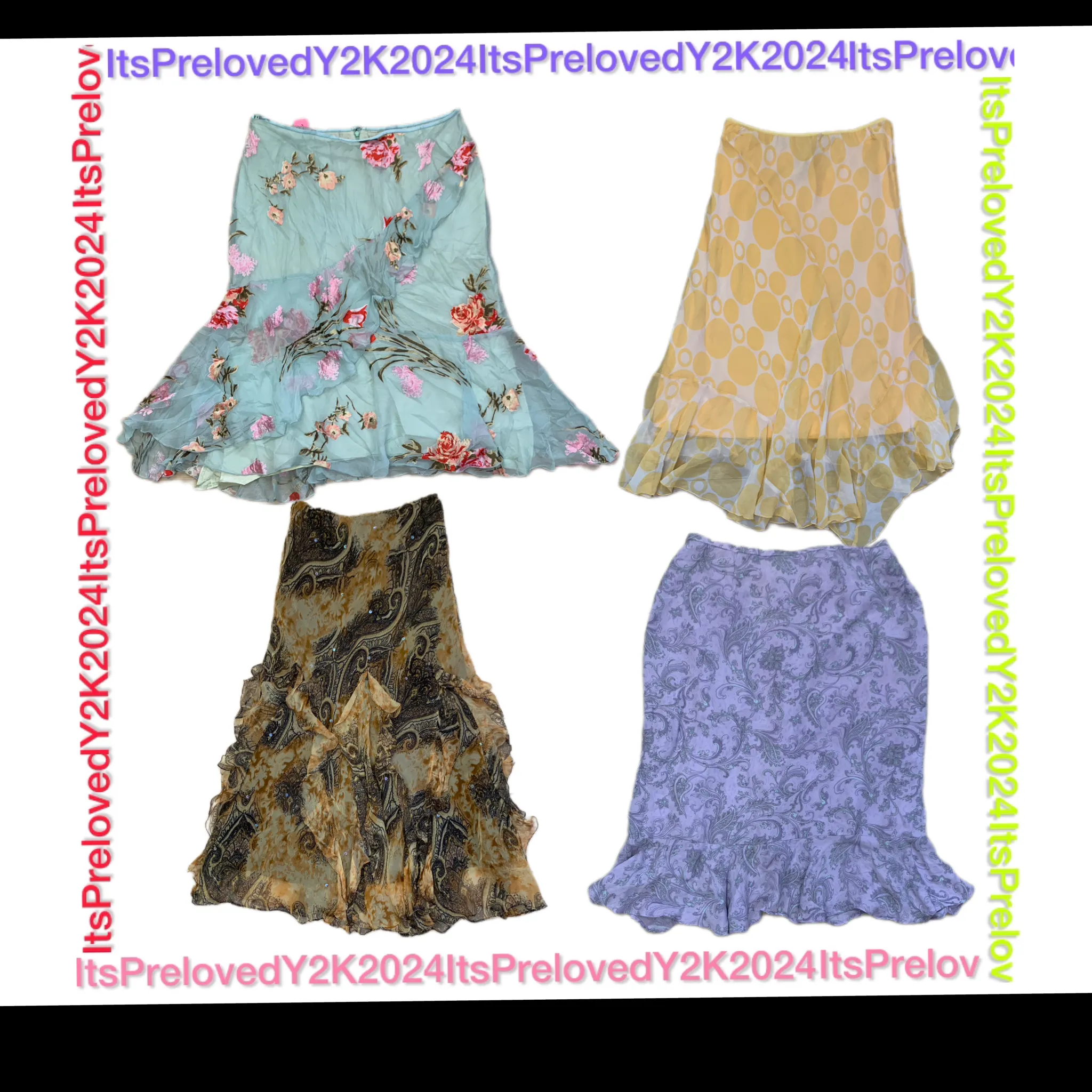 Y2K Summer skirts(RX-470)